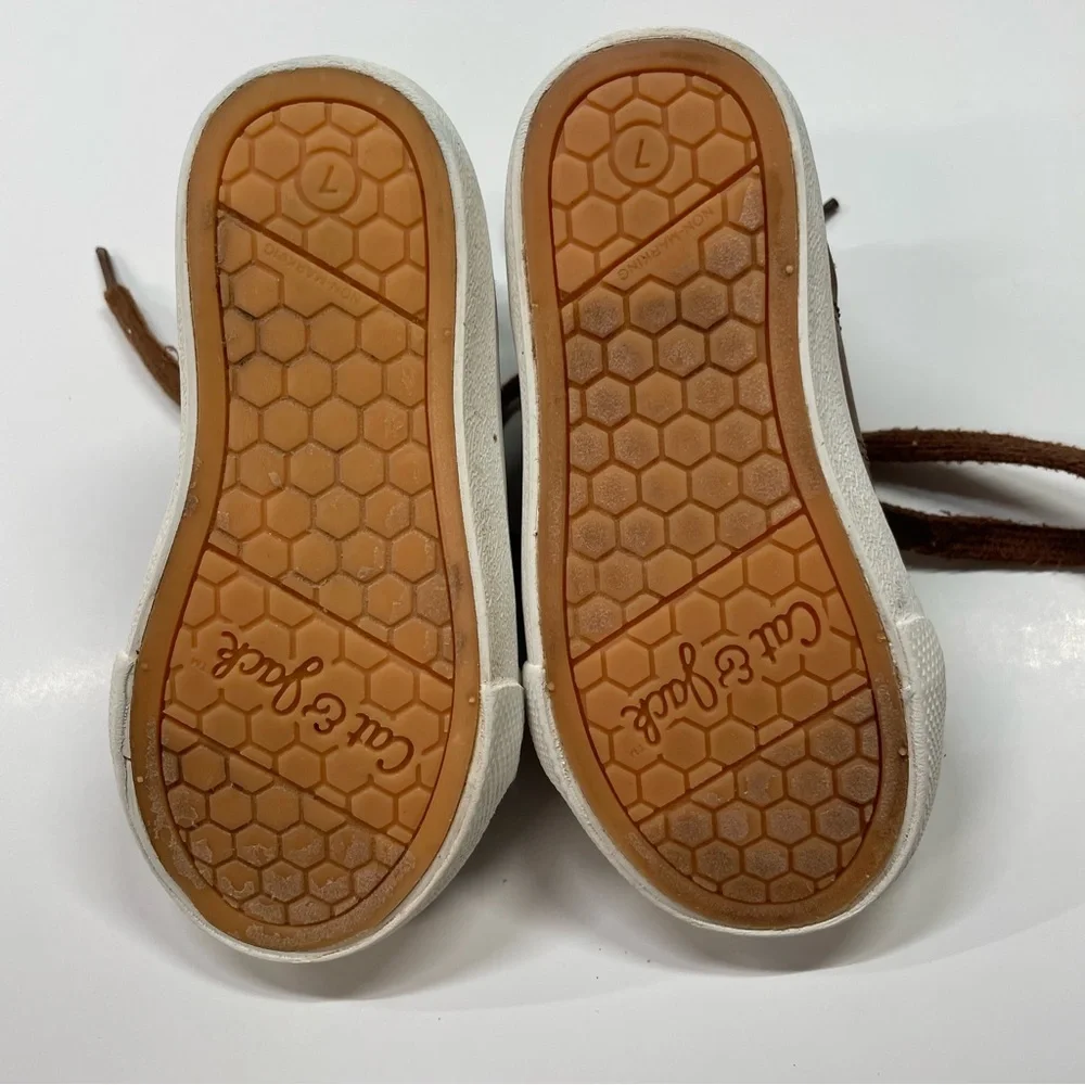 Cat & Jack brown‎ toddler boys boots. SZ 7.